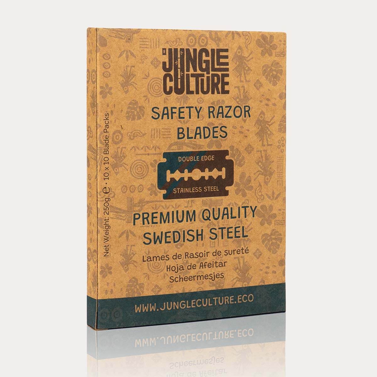 🌿Double Edge Safety Razor Blades – Swedish Steel | Jungle Culture-2