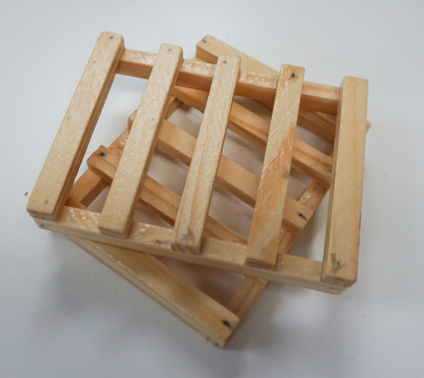 🌿Natural Bamboo Soap Draining Dish - Ladder Style