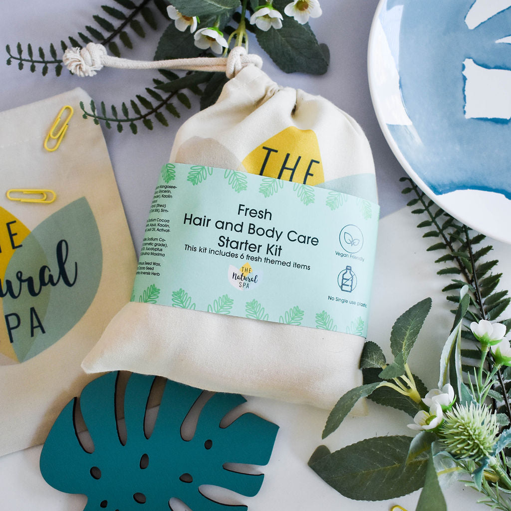 🌿Plastic-Free Hair & Body Wash Starter Kit