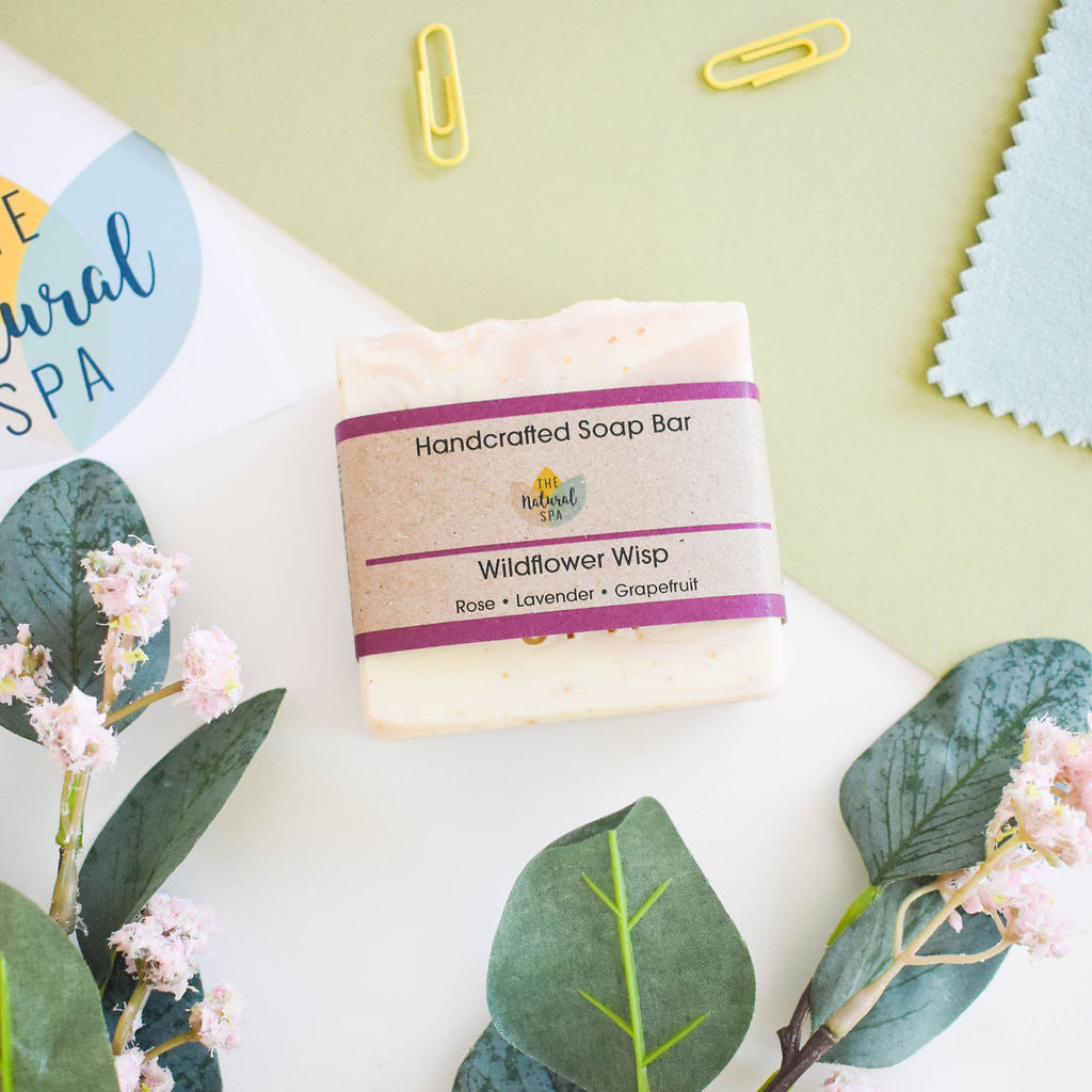 🌿Wild Flower Wisp – Cold Process Soap