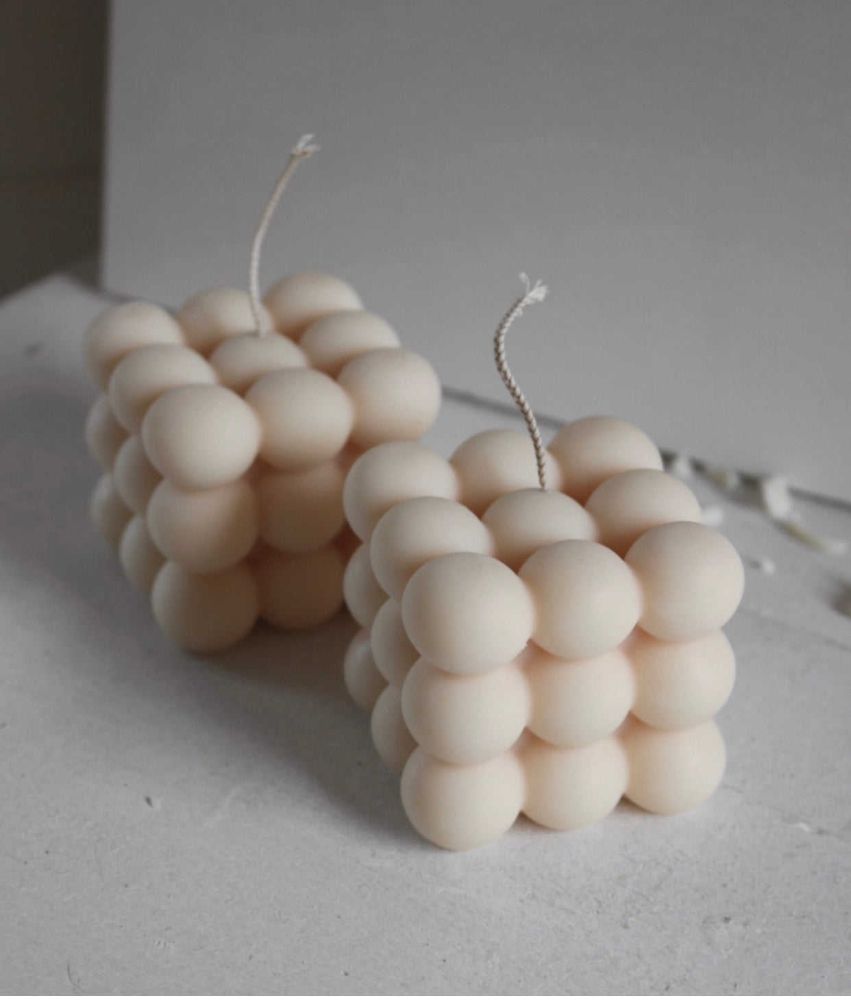 🌿Bubble Candle – Sculptural Soy Wax Décor